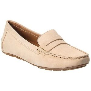 THE FLEXX Women's Suede Penny Loafer in Beige